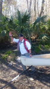 Getting the Canoe to the water